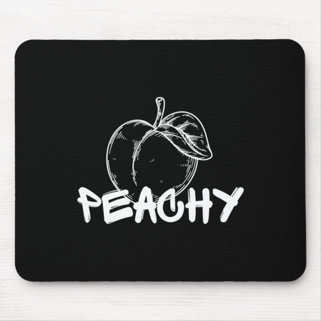 Of Peachy Pure Bliss Sticker  Mouse Pad (Front)