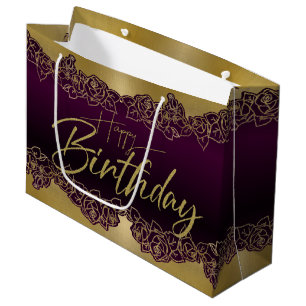of roses for compliance large gift bag