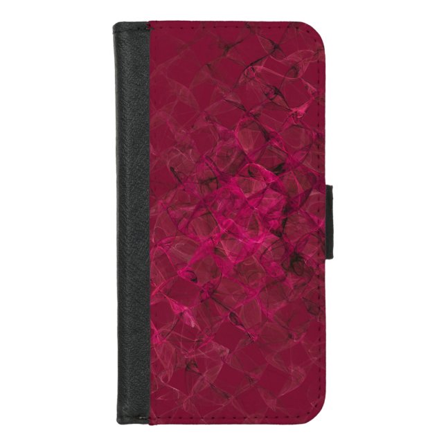 of smoke and mirrors  iPhone wallet case (Front)