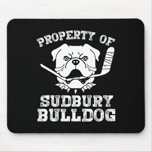 Of Sudbury Bulldog Fun  Mouse Pad