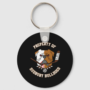 Of Sudbury Bulldog Keychain