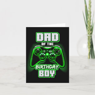 Of The Birthday Boy Matching Video Game Birthday P Card