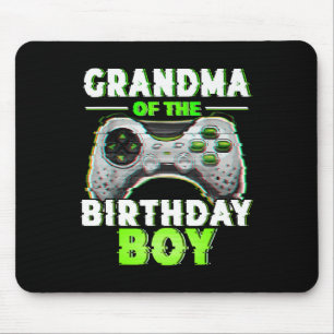 Of The Birthday Boy Video Gamer Matching Family Mouse Pad