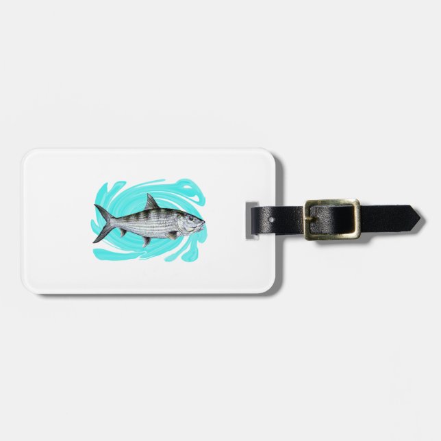 OF THE FLATS LUGGAGE TAG (Front Horizontal)