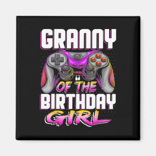 Of The Gamer Girl Matching Video Game Birthday  Magnet