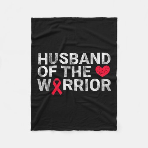 Of The Heart Warrior Heart Disease Awareness  Fleece Blanket