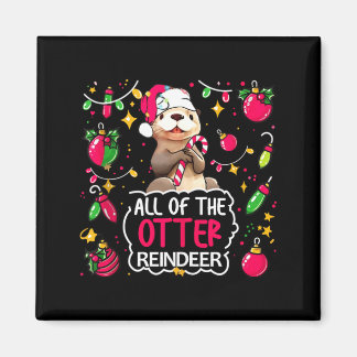 Of The Otter Reindeer Christmas Pj Other Reindeers Magnet