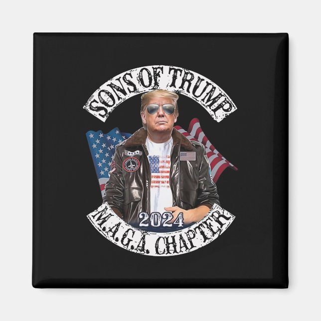 Of Trump Maga Chapter 2024  Magnet (Front)