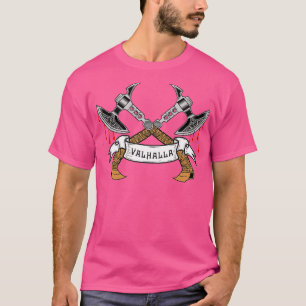 of Vikings Valhalla with ax T-Shirt
