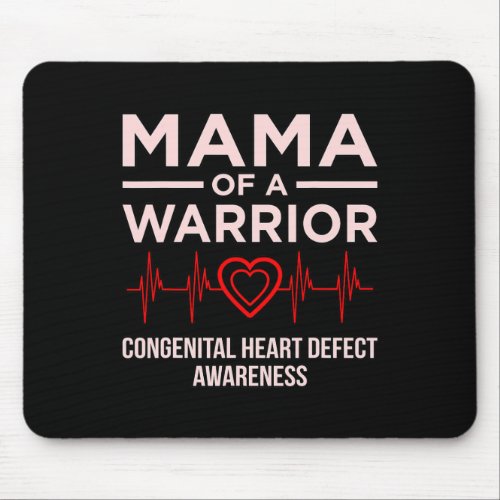 Of Warrior Heart Disease Awareness Survivor Graphi Mouse Pad