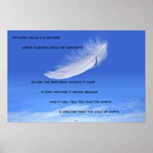 Of What Value Poster