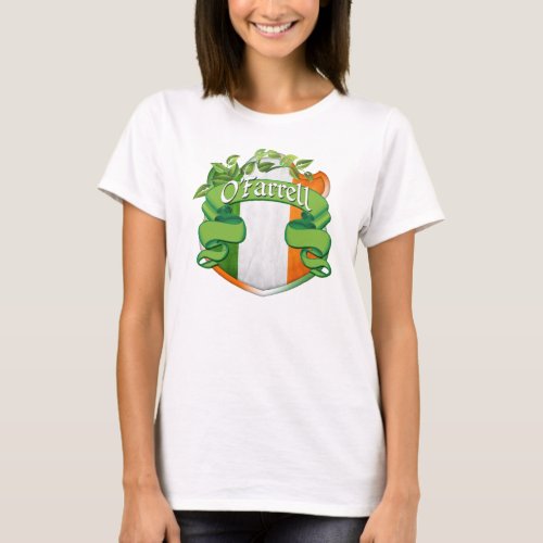 OFarrell Irish Shield T_Shirt