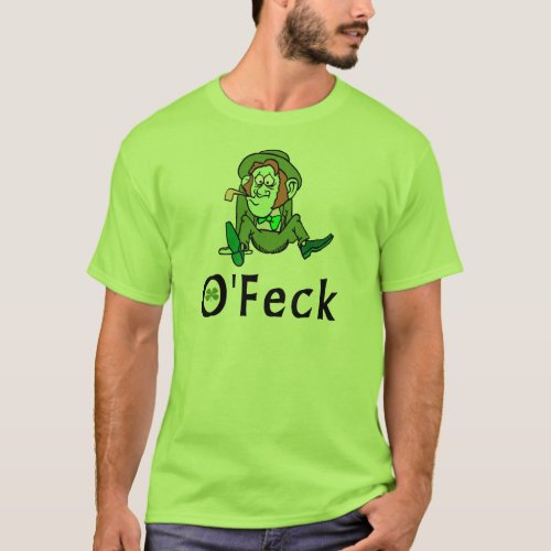 OFeck Funny Irish T_Shirt