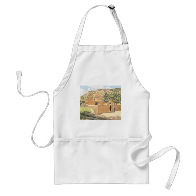 Oferta Para San Esquipula by Walter Ufer Adult Apron (Front)
