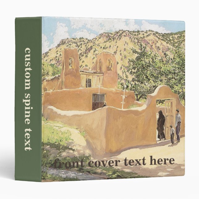 Oferta Para San Esquipula by Walter Ufer Binder (Front/Spine)