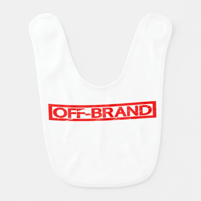 Off-brand Stamp Baby Bib (Front)