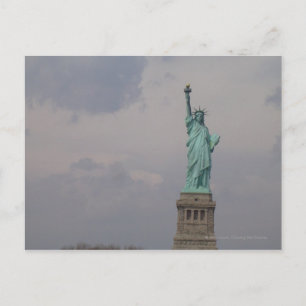 Off Centered Statue of Liberty Postcard