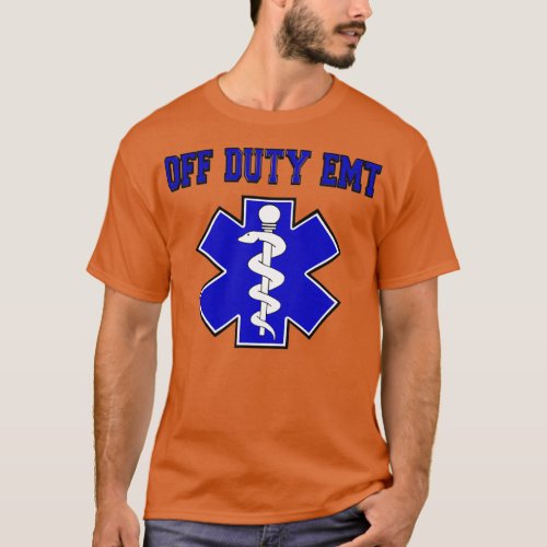 Off Duty EMT Code Blue Edition T_Shirt