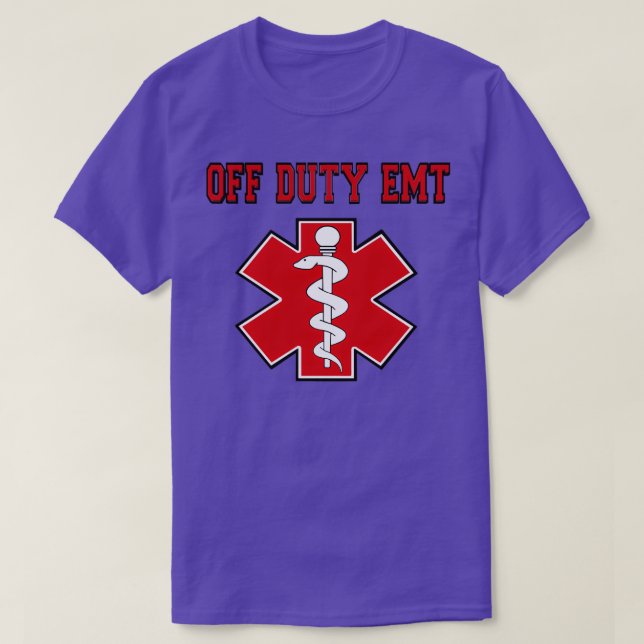 Off Duty EMT T-Shirt (Design Front)