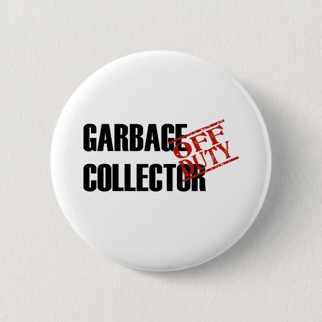 OFF DUTY GARBAGE COLLECTOR LIGHT BUTTON (Front)