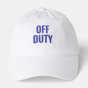 OFF DUTY HAT