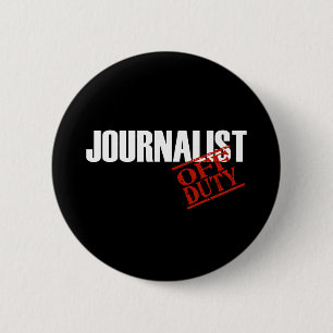 OFF DUTY JOURNALIST DARK BUTTON