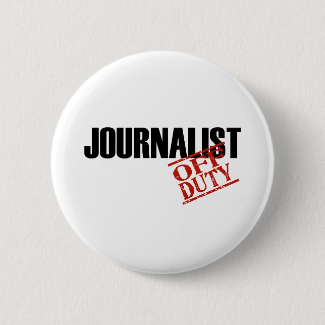 OFF DUTY JOURNALIST LIGHT BUTTON (Front)