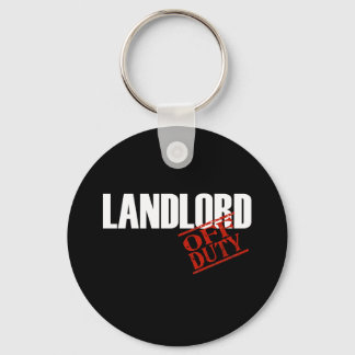 OFF DUTY LANDLORD DARK KEYCHAIN