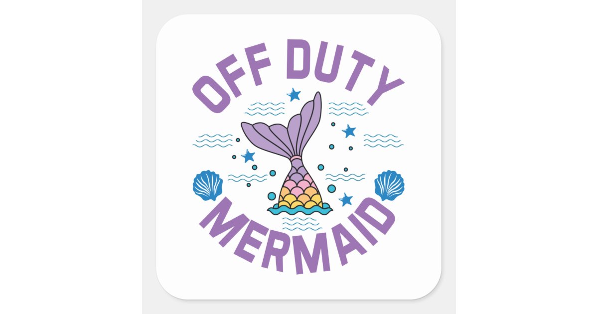 Off Duty Sticker