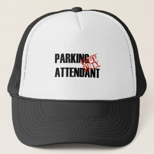 OFF DUTY PARKING ATTENDANT LIGHT TRUCKER HAT