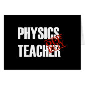 OFF DUTY PHYSICS TECHER DARK (Front Horizontal)