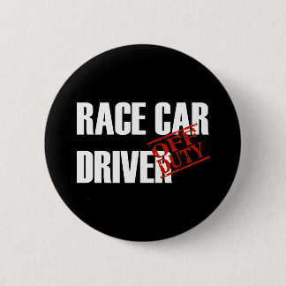 OFF DUTY RACE CAR DRIVER DARK BUTTON