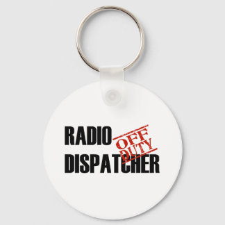 OFF DUTY RADIO DISPATCHER LIGHT KEYCHAIN