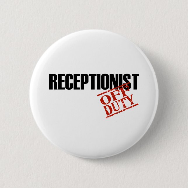OFF DUTY RECEPTIONIST LIGHT BUTTON (Front)