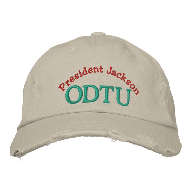Off Duty Teachers Union Cap by SRF (Front)