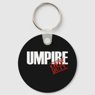 OFF DUTY UMPIRE DARK KEYCHAIN