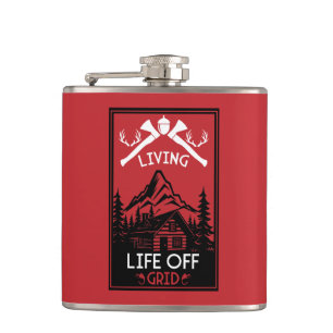 OFF GRID LIFE FLASK