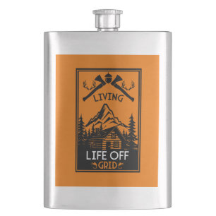 OFF GRID LIFE FLASK
