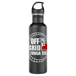 Off Grid Tonga Eua Lifestyle Stainless Steel Water Bottle