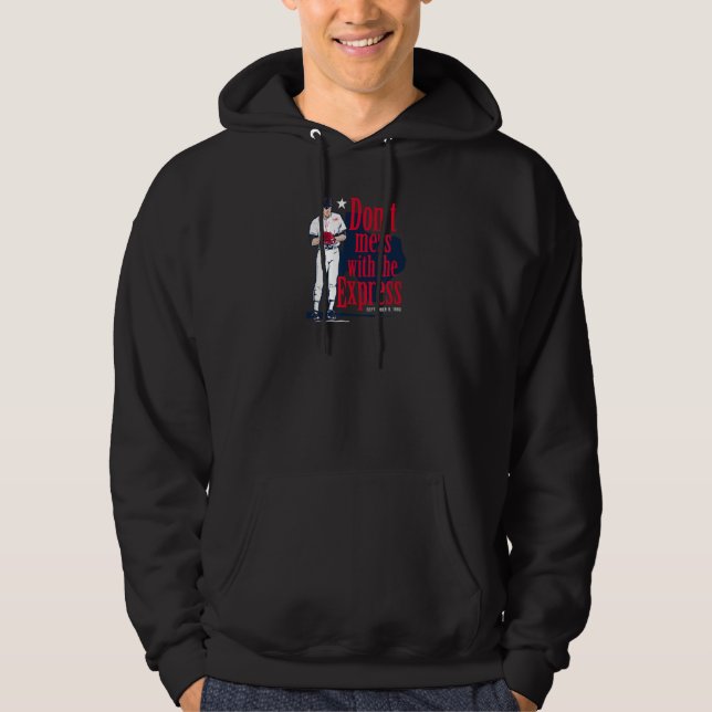 Off Lic Nolan Ryan Nolan Ryan Don't Mess With The  Hoodie (Front)