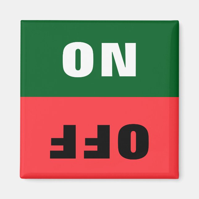 Off On Magnet (Front)