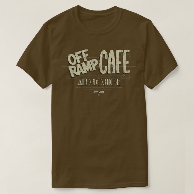 Off Ramp Cafe Seattle  T-Shirt (Design Front)