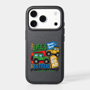 Off Road Adventure 4x4 Freedom on Four Wheels Car iPhone 17 Pro Case