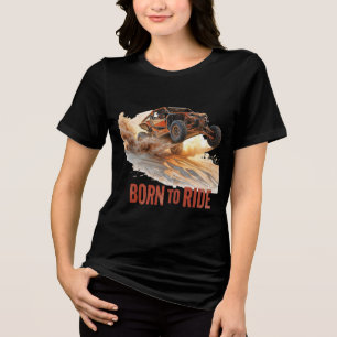 Off-Road Buggy Desert Adventure T-Shirt Tri-Blend Shirt
