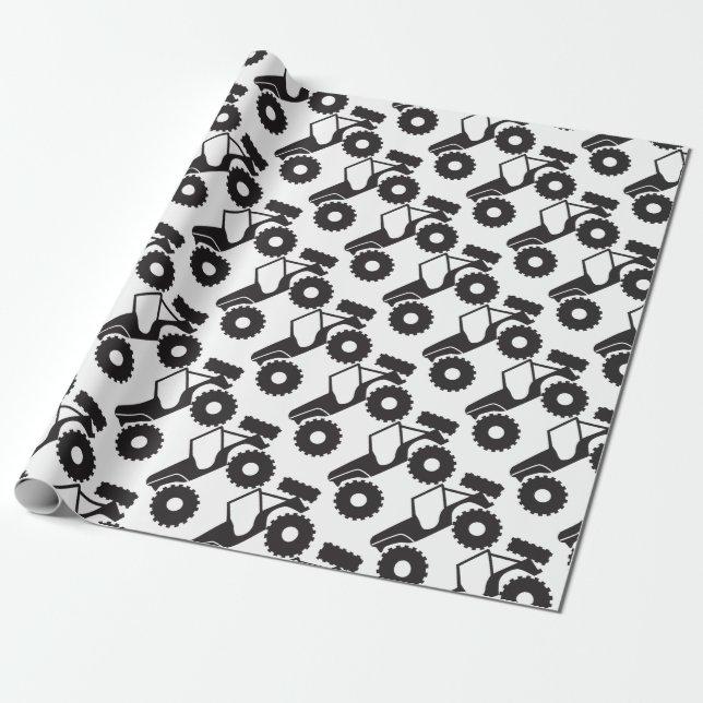 Off Road Car Wrapping Paper (Unrolled)