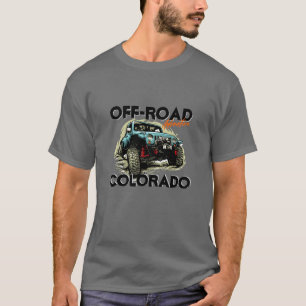 Off-Road Colorado 4X4 ATV Customize Text T-Shirt
