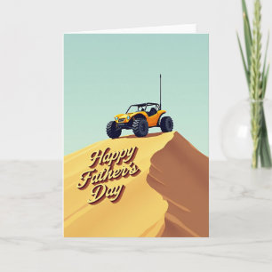 Off Road Fathers Day Scene Card