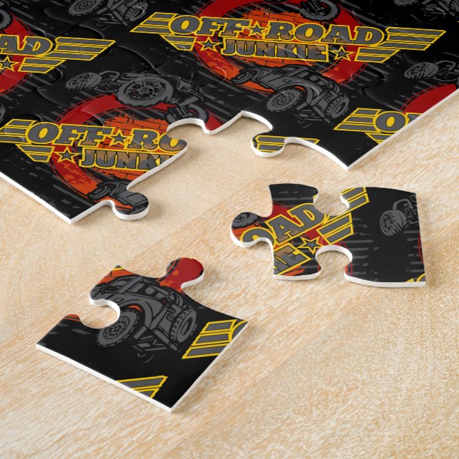 Off Road Junkie 4x4 Jigsaw Puzzle (Side)
