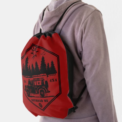 OFF ROAD ME 2 DRAWSTRING BAG