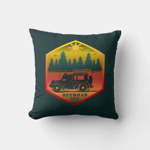 OFF ROAD ME  THROW PILLOW